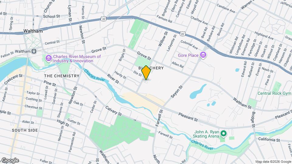 10-12-12 Foundry Ave Map and Location Details