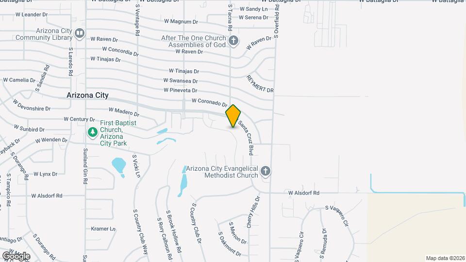 14055 S Berwick Rd Map and Location Details