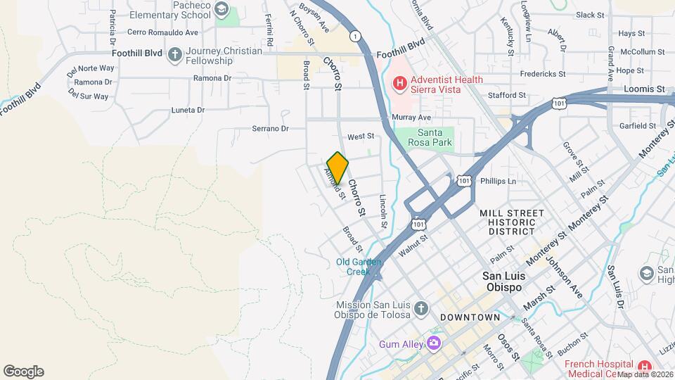 259 Almond St Map and Location Details