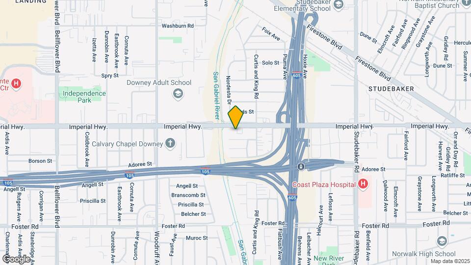 10426 Imperial Hwy. Map and Location Details