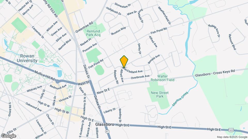 300 MacClelland Ave Map and Location Details