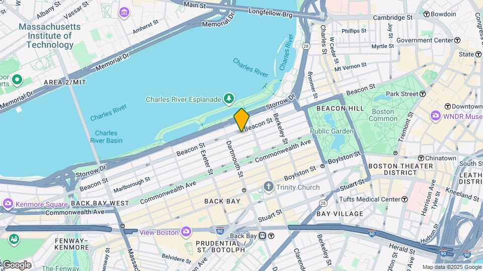 229 Beacon St, Unit B2 Map and Location Details