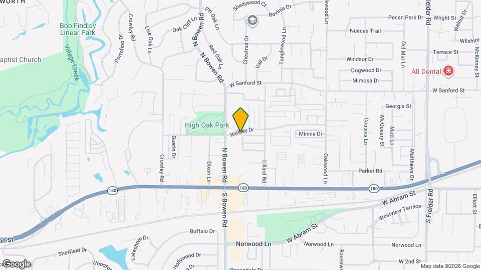 512 Bellevue Ln Map and Location Details