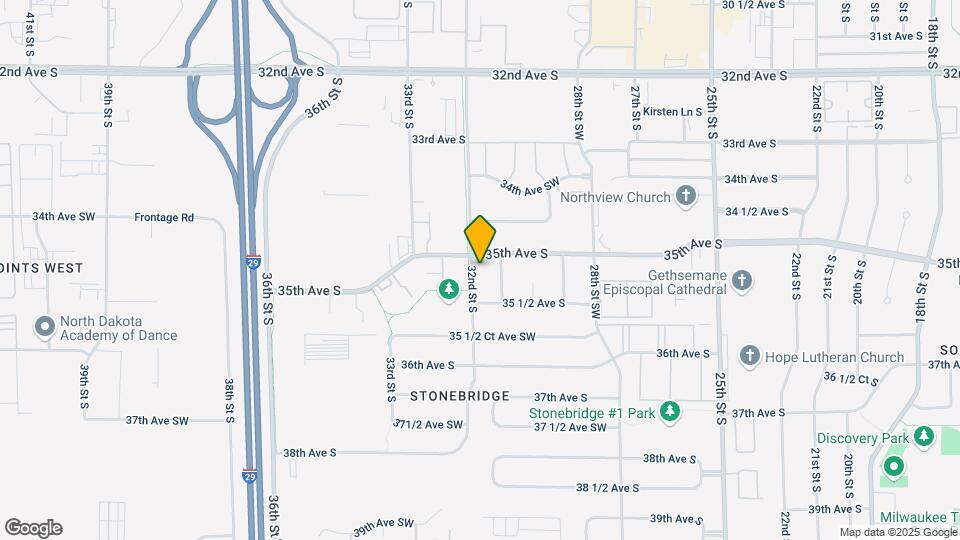 3510 32nd St S Map and Location Details