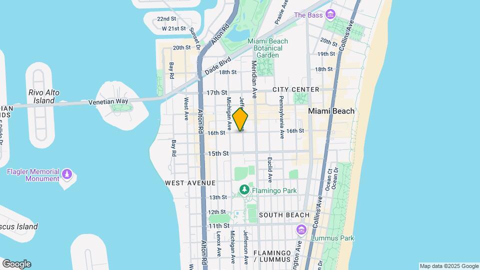 900 16th St, Unit 307 Map and Location Details