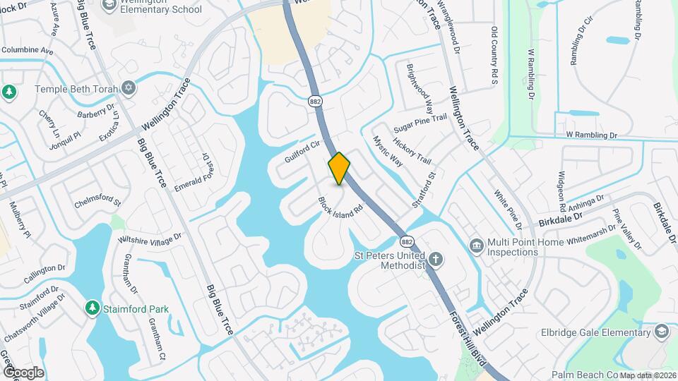 1235 Rowayton Cir Map and Location Details