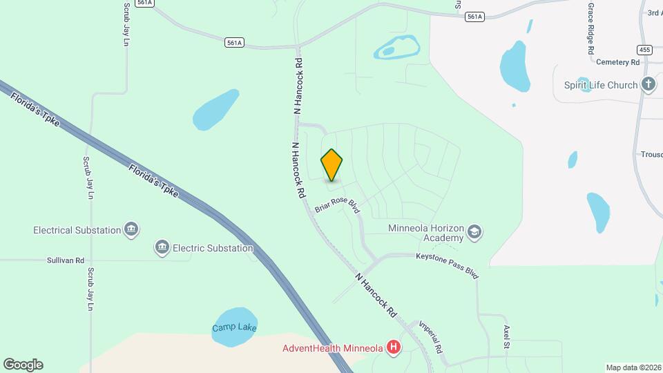 2507 Gold Dust Dr Mapa y Detalles de la Ubicación