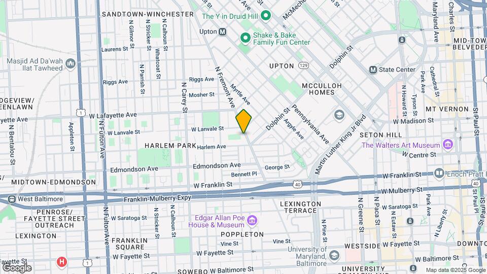 714-716 N Fremont Ave Map and Location Details
