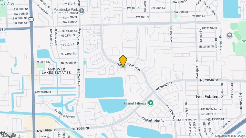 20773 NE 5th Ct Map and Location Details