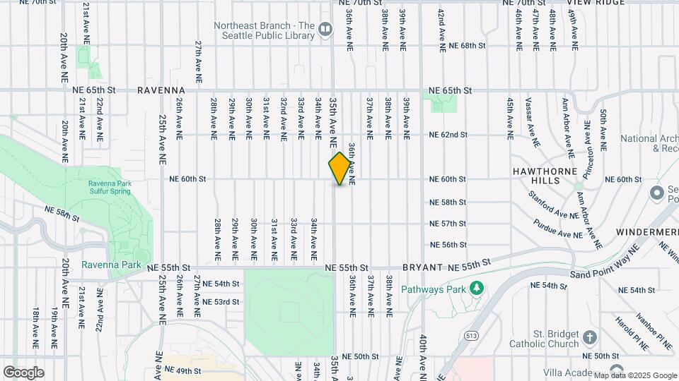 5746 35th Ave NE Map and Location Details