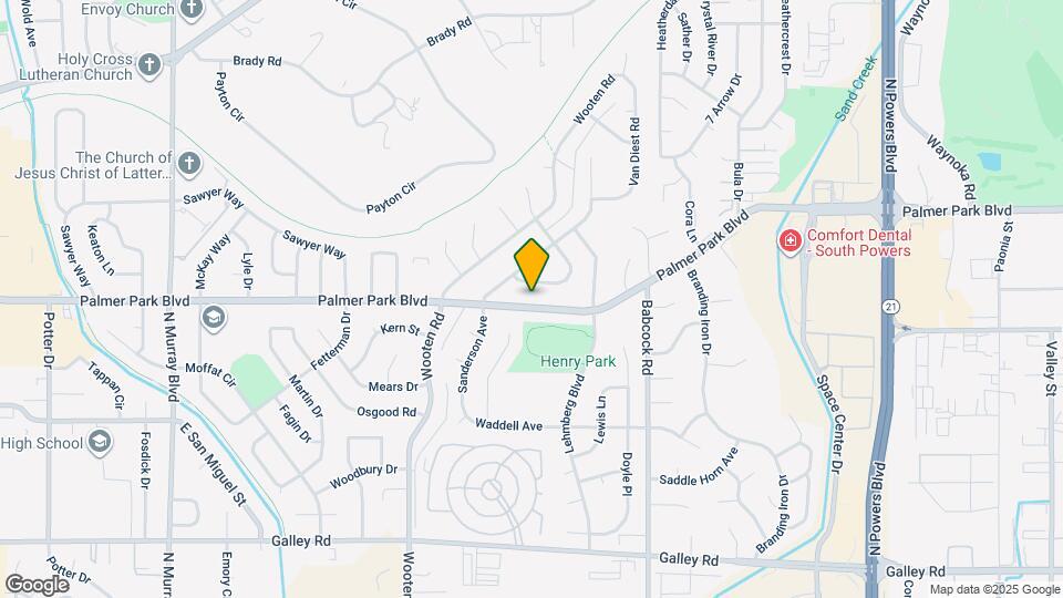 5026 Palmer Park Blvd Map and Location Details