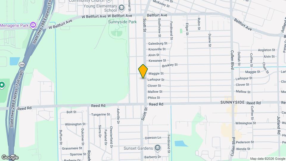 9026 Scott St Map and Location Details