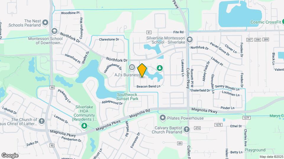 3403 Long Meadow Ct Map and Location Details