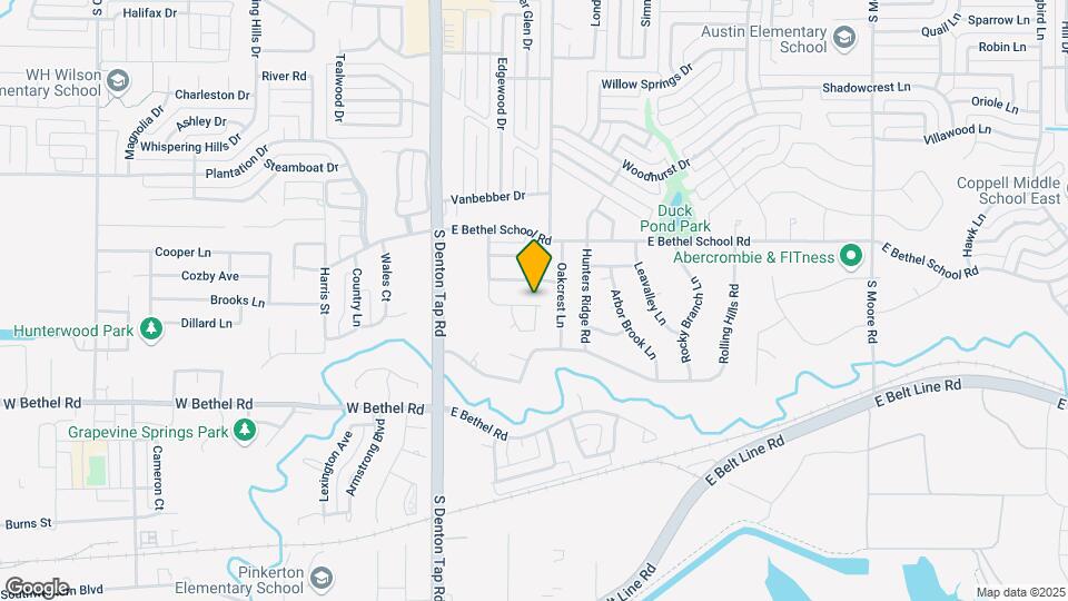 460 Hidden Valley Dr Map and Location Details