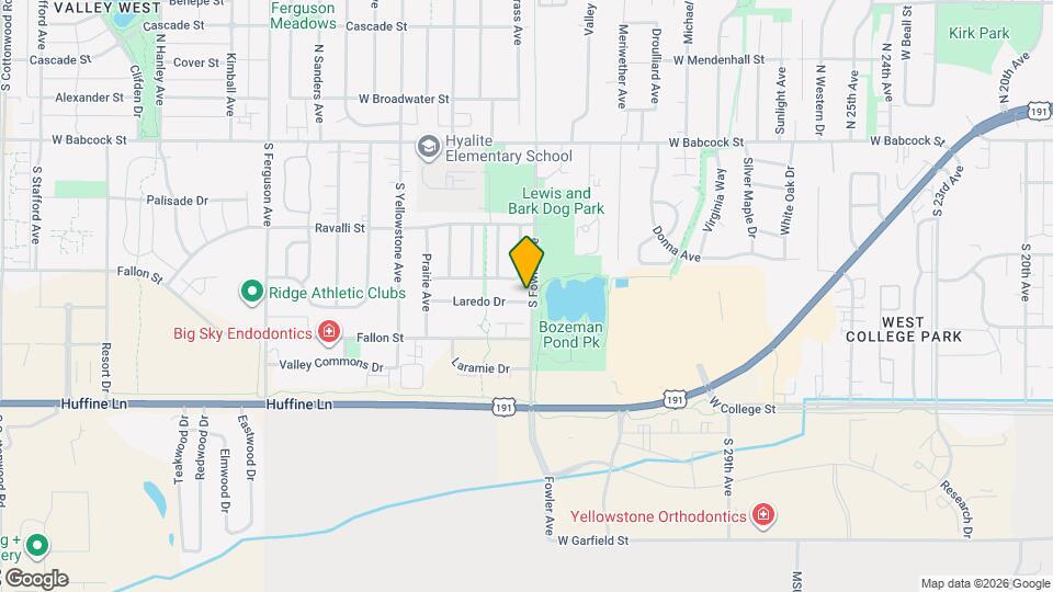 3301 Laredo Dr Map and Location Details
