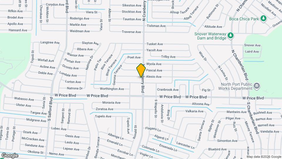 1237 N Cranberry Blvd Map and Location Details