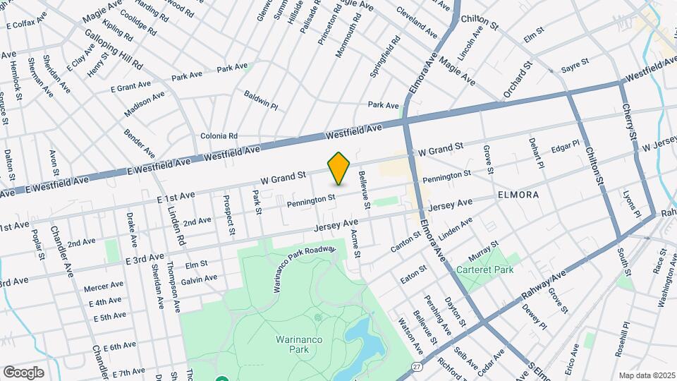 833 Pennington St Map and Location Details
