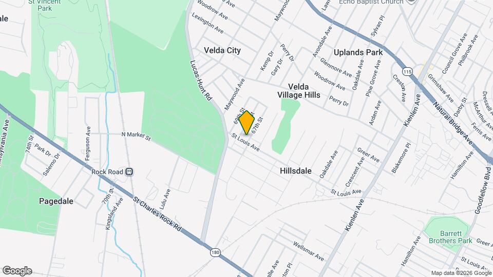 6705 St Louis Ave Map and Location Details