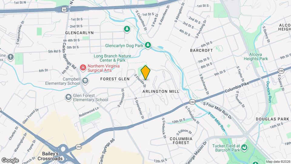 Haven Columbia Pike Map and Location Details