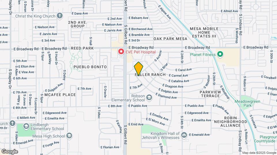 2112 E Diamond Ave Map and Location Details