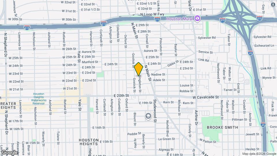 2223 Singleton St Map and Location Details