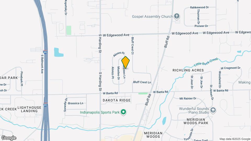 6301 Monteo Ln Map and Location Details