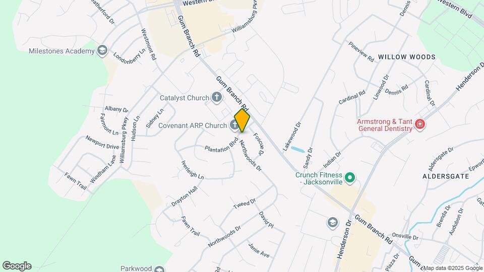 107 Plantation Blvd Map and Location Details