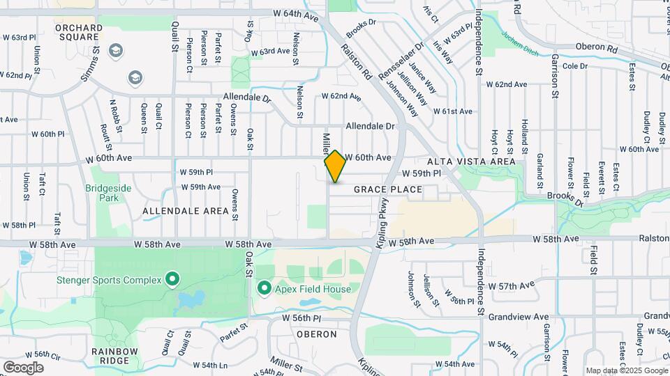 10371 W 59th Ave Map and Location Details