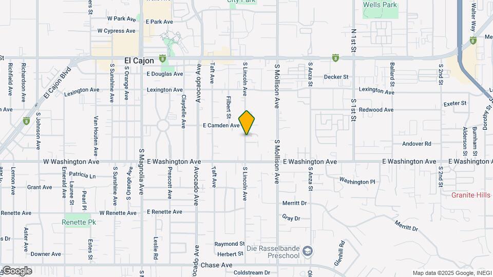 683 S Lincoln Ave Map and Location Details