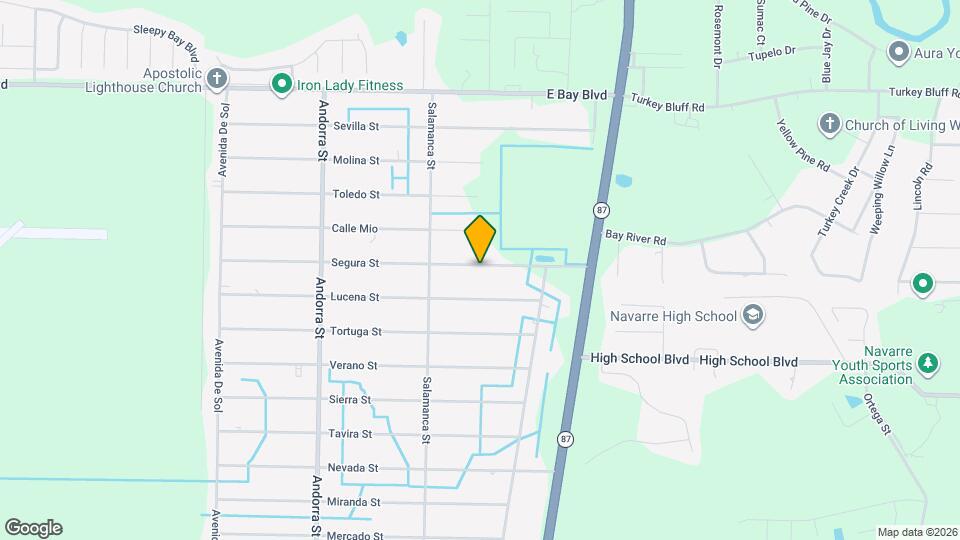 8377 Segura St Map and Location Details