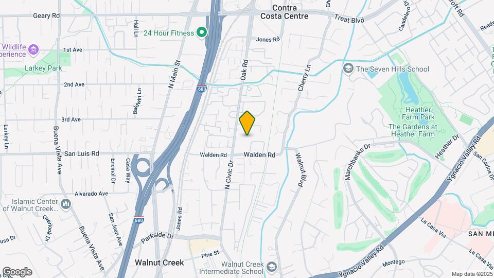 2550 Oak Rd Map and Location Details
