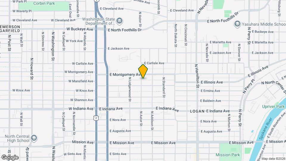 2112 N Astor St Map and Location Details