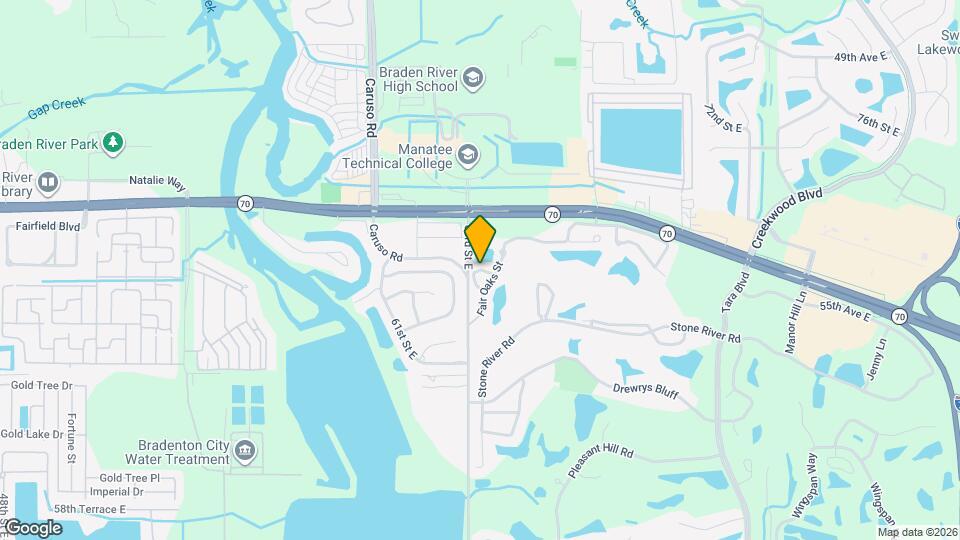 6327 Green Oaks Cir Map and Location Details