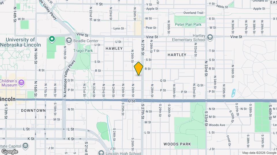 2638 Q St Map and Location Details