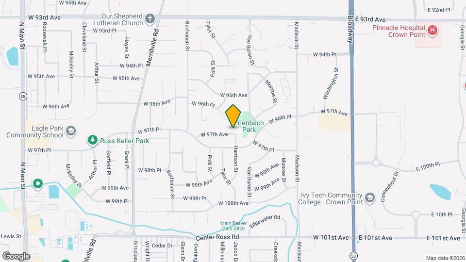 1400 W 97th Ave Map and Location Details
