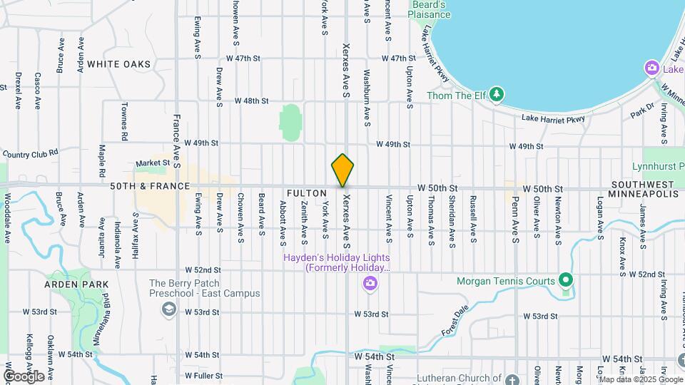 5004 Xerxes Ave S Map and Location Details