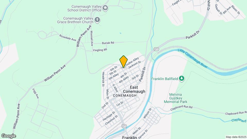 176 Jackson St Map and Location Details