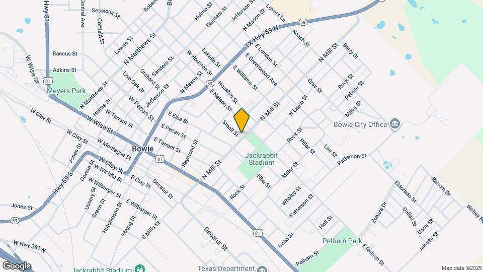 600 N Mill St Map and Location Details