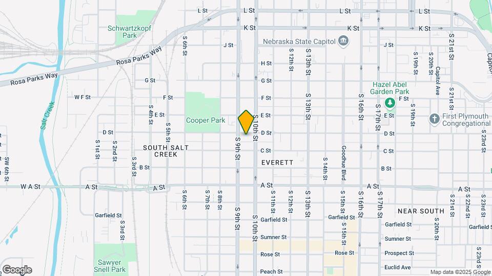 915 D St Map and Location Details