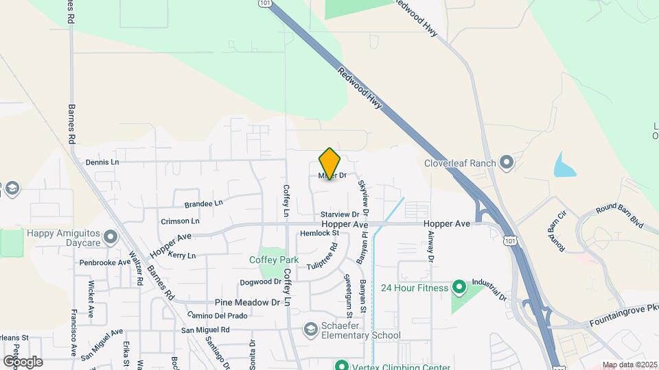 1313 Crestview Ct Mapa y Detalles de la Ubicación