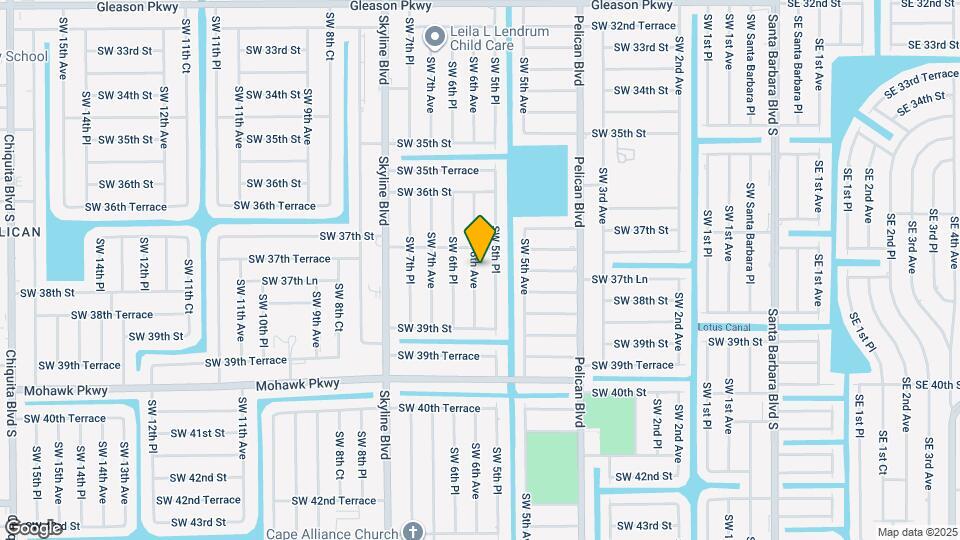 3717 SW 6th Ave Map and Location Details