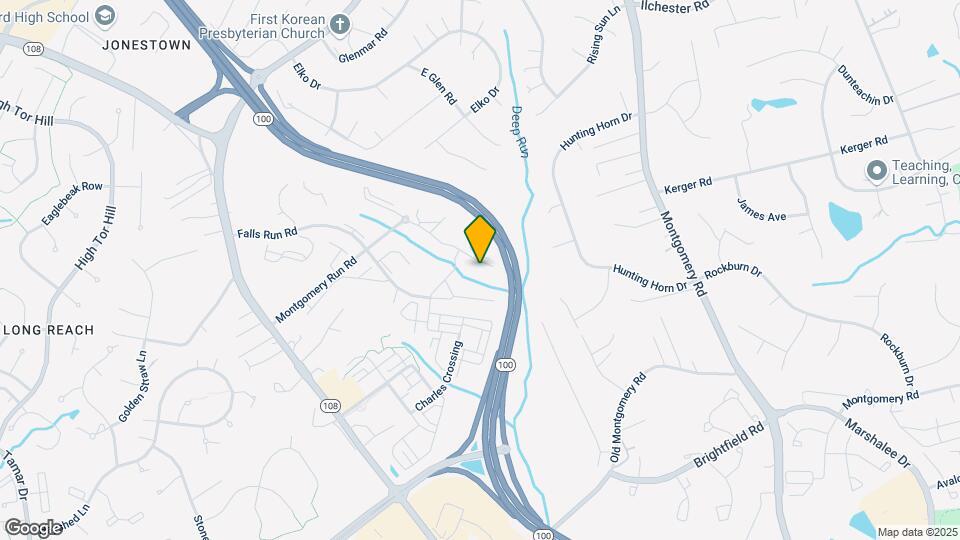 8585 Falls Run Rd Map and Location Details