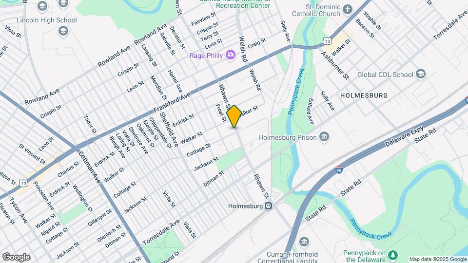 4320 Rhawn St-Unit -1 Map and Location Details