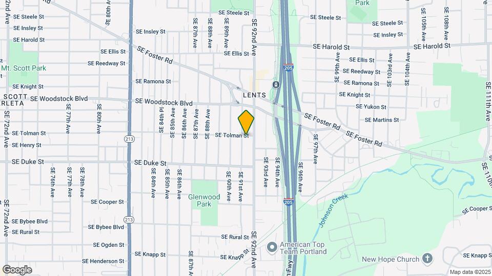 6302 SE 91st Ave Map and Location Details