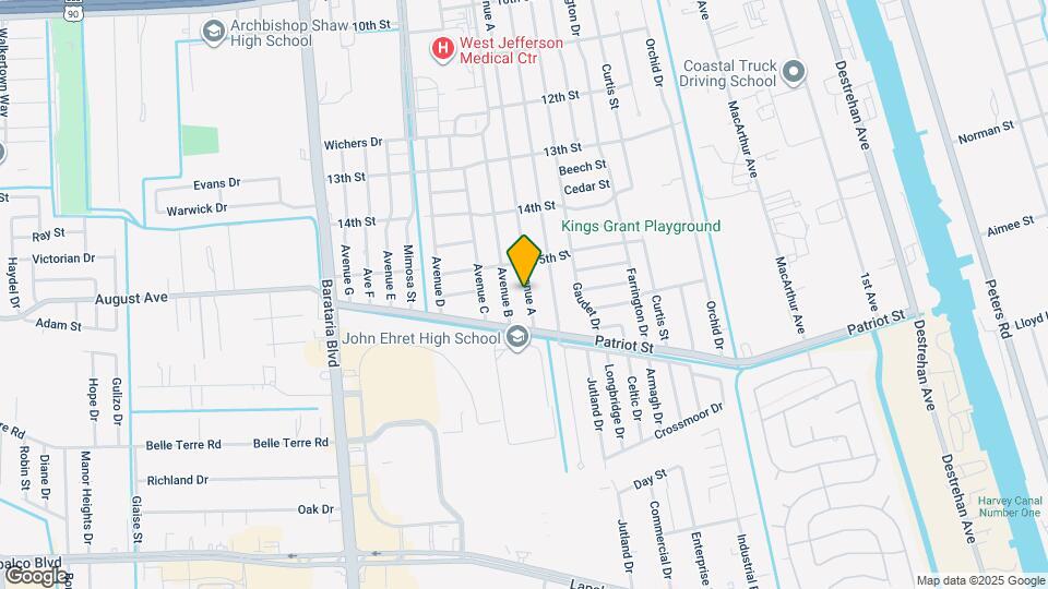 1528 Avenue A Mapa y Detalles de la Ubicación
