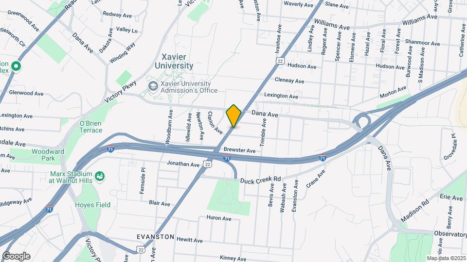3604 Montgomery Rd Map and Location Details
