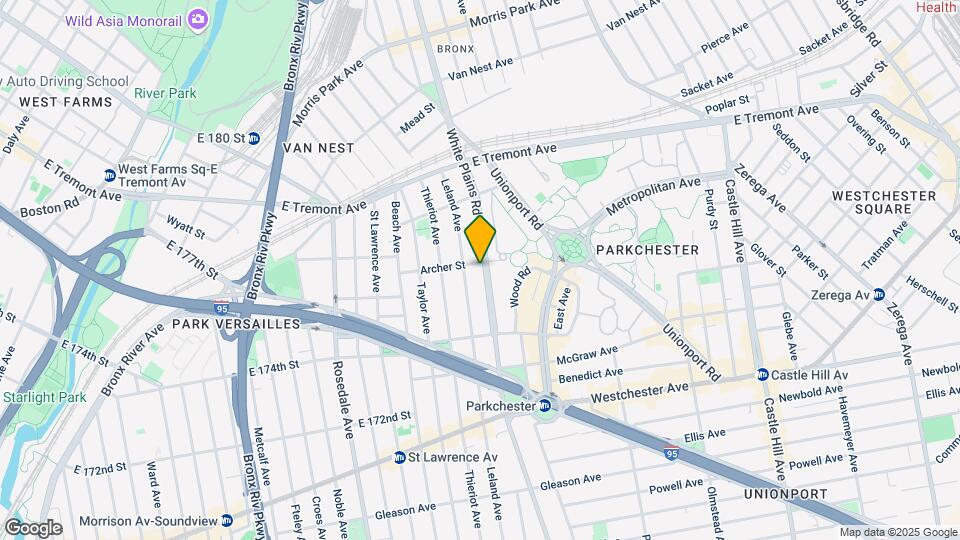 1471 White Plains Rd Mapa y Detalles de la Ubicación