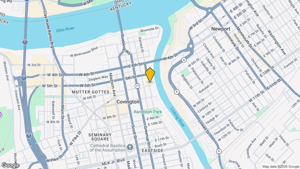 530 Garrard St Map and Location Details