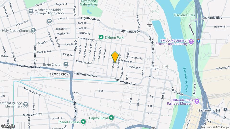 881 Casselman Dr Map and Location Details