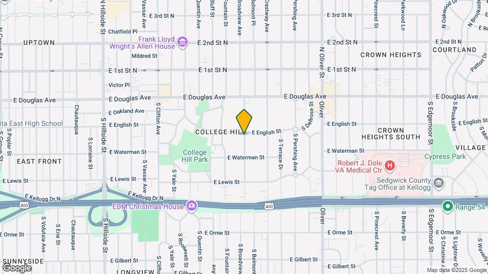 213 S Belmont St Map and Location Details